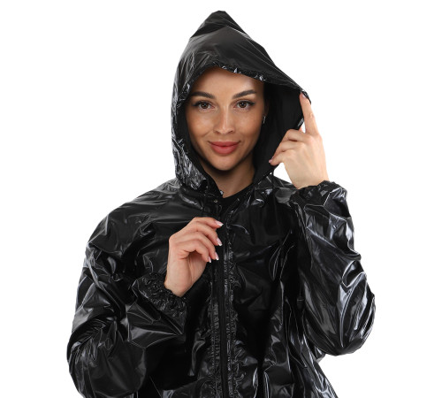Костюм-сауна для схуднення SAUNA SUIT ZELART розмір 2XL/50-54 чорний