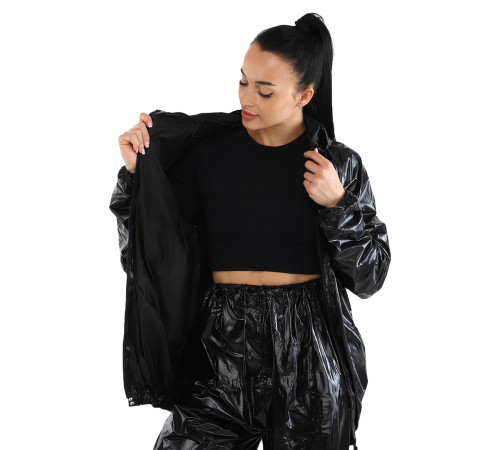Костюм-сауна для схуднення SAUNA SUIT ZELART розмір 2XL/50-54 чорний