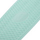 Пенні борд Penny Board круїзер пластиковий 22" FISH м’ятний-жовтий-фіолетовий