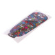 Пенні борд Penny Board круїзер пластиковий 22" FISH синій-жовтий-фіолетовий