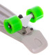 Пенни борд Penny Board круизер пластиковый 22" FISH серый-белый-салатовый