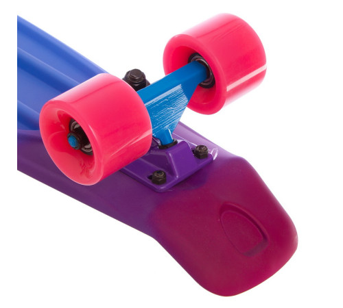 Пенні борд Penny Board круїзер пластиковий RUBBER SOFT 22" FISH кольори в асортименті
