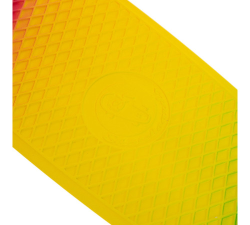 Пенні борд Penny Board круїзер пластиковий RUBBER SOFT 22" FISH кольори в асортименті