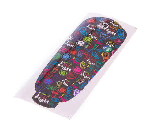 Пенні борд Penny Board круїзер пластиковий RUBBER SOFT 22" FISH рожевий-блакитний