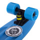 Пенни борд Penny Board круизер пластиковый RUBBER 22" RUBBER SOFT FISH зеленый-синий