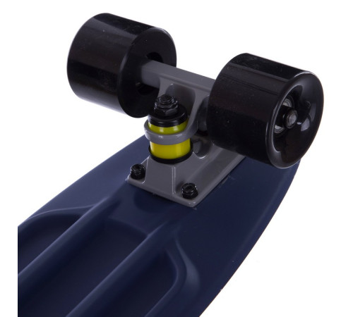 Пенни борд Penny Board круизер пластиковый RUBBER 22" RUBBER SOFT FISH бордовый-темно-синий
