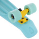 Пенні борд Penny Board круїзер пластиковий RUBBER SOFT 22" FISH рожевий-м’ятний