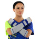Нарукавники компрессионные волейбольные рукава EXCEED One size 2шт серый