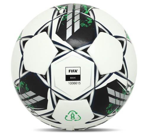 М'яч футбольний SELECT PLANET FIFA BASIC V23 №5 білий-зелений