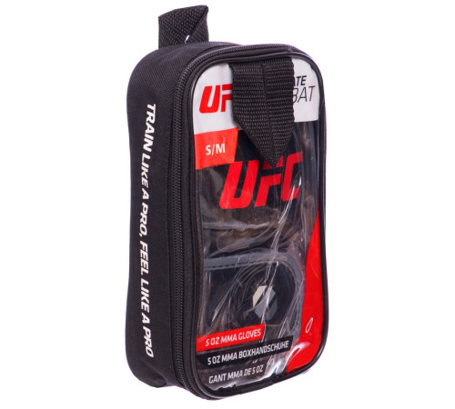Рукавиці для змішаних єдиноборств MMA UFC Contender L-XL чорний