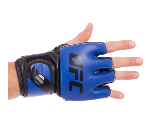 Рукавиці для змішаних єдиноборств MMA UFC Contender L-XL синій