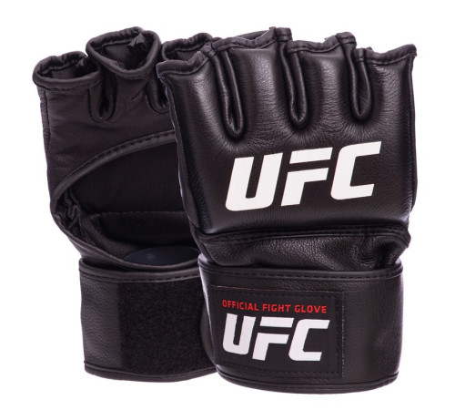 Рукавиці для змішаних єдиноборств MMA UFC Pro M чорний