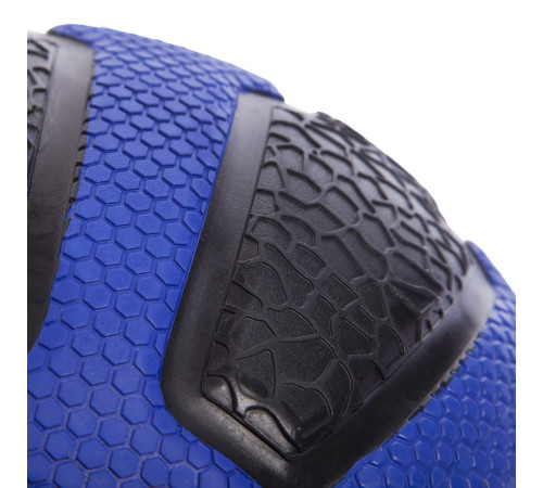 Медбол м'яч медичний Medicine Ball Zelart 9кг чорний-синій