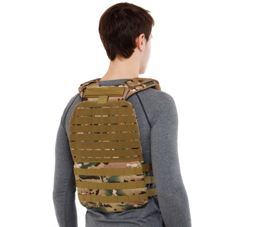 Плитоноска жилет тактический с системой быстрого сброса TACTICAL VEST Zelart 10кг цвета в ассортименте