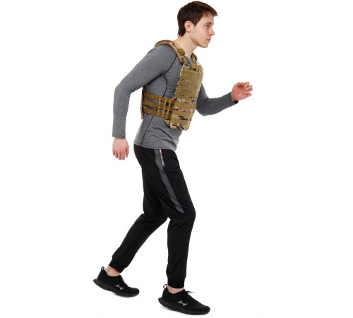 Плитоноска жилет тактический с системой быстрого сброса TACTICAL VEST Zelart 10кг цвета в ассортименте