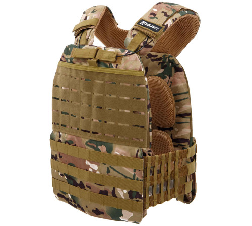 Плитоноска жилет тактический с системой быстрого сброса TACTICAL VEST Zelart 10кг цвета в ассортименте