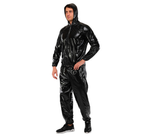 Костюм-сауна SAUNA SUIT ELITE FITNESS чорний