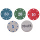 Набор для покера в пластиковом кейсе Poker game set Poker game set SP-Sport 100 фишек