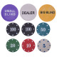 Набор для покера в пластиковом кейсе Poker game set Poker game set SP-Sport 300 фишек