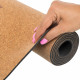 Килимок для йоги Пробковий каучуковий двошаровий Yoga mat Record 183x61мx0.4cм з принтом Чакри коричневий