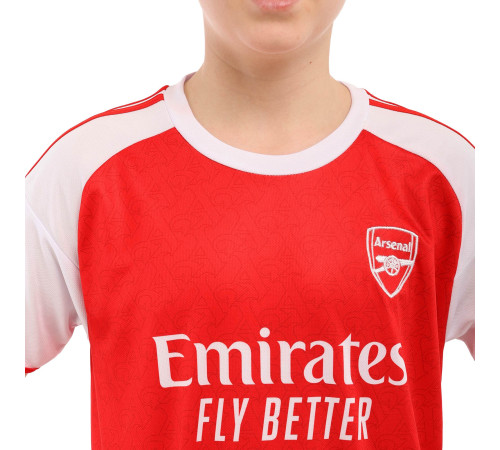 Форма футбольна дитяча із символікою футбольного клубу ARSENAL домашня 2026 SP-Sport 20-30 червоний