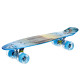 Пенні борд Penny Board круїзер пластиковий з колесами які світяться FISH синій