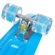 Пенні борд Penny Board круїзер пластиковий з колесами які світяться FISH синій
