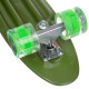 Пенні борд Penny Board круїзер пластиковий з колесами які світяться FISH зелений