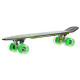 Пенні борд Penny Board круїзер пластиковий з колесами які світяться FISH зелений