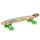 Пенні борд Penny Board круїзер пластиковий з колесами які світяться FISH персиковий