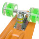 Пенні борд Penny Board круїзер пластиковий з колесами які світяться FISH персиковий