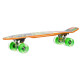 Пенні борд Penny Board круїзер пластиковий з колесами які світяться FISH персиковий