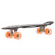 Пенні борд Penny Board круїзер пластиковий з колесами які світяться FISH чорний