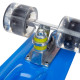 Пенні борд Penny Board круїзер пластиковий з колесами які світяться FISH синій