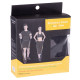 Эспандер многофункциональный для фитнеса 5 жгутов Resistance Band SP-Sport в чехле разноцветный