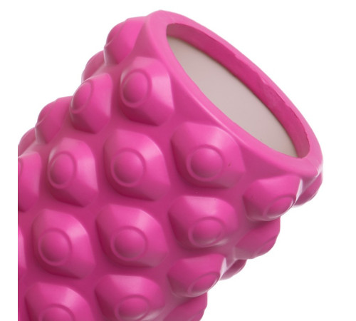 Ролер масажний циліндр (ролик мфр) 45см Grid Bubble Roller SP-Sport кольори в асортименті