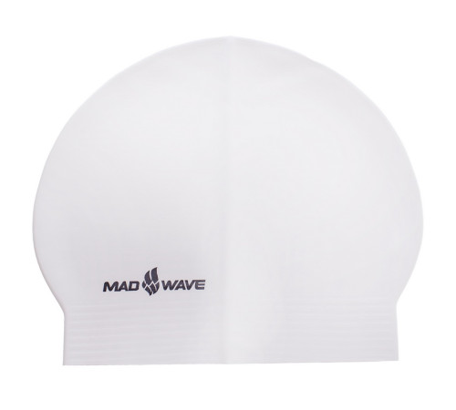 Шапочка для плавання латексна для дорослих MadWave SOLID кольори в асортименті