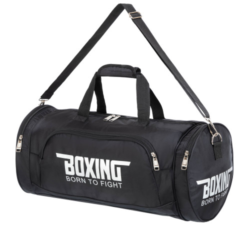 Сумка спортивная Бочонок BOXING BORN TO FIGHT цвета в ассортименте