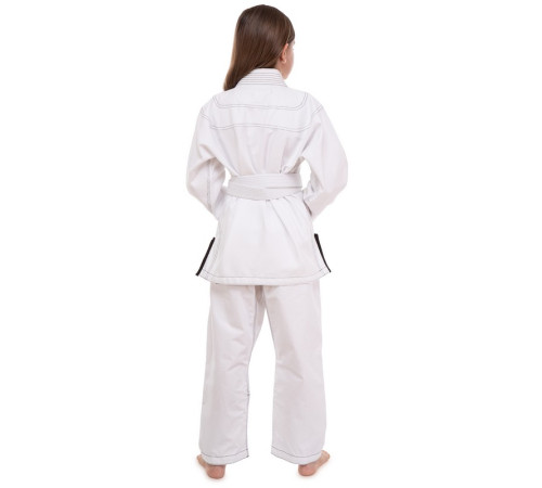 Кімоно для бразильського джиу-джитсу BJJ біле куртка штани та пояс CORE 140-180см білий