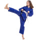 Кімоно для бразильського джиу-джитсу BJJ синє куртка штани та пояс CORE 140-180см синій