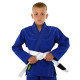 Кімоно для бразильського джиу-джитсу BJJ синє куртка штани та пояс CORE 140-180см синій