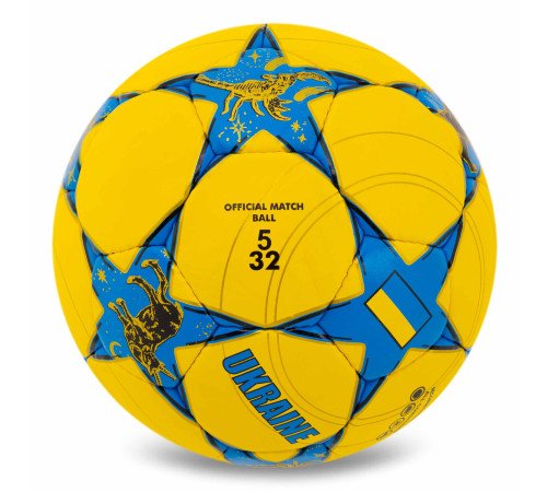 М'яч футбольний BALLONSTAR UKRAINE №5 PU кольори в асортименті