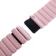 Утяжелители-браслеты для рук и ног с силиконовым покрытием FITNESS BRACELETS 2x0,5кг розовый