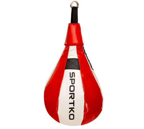 Груша боксерская подвесная каплевидная набивная SPORTKO 60x35см цвета в ассортименте