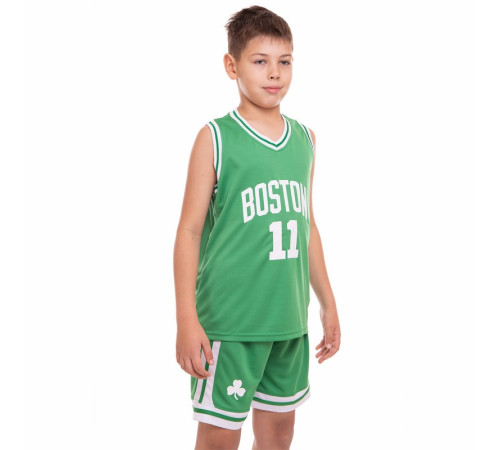 Форма баскетбольна дитяча NBA клуб Boston Celtics 11 S-2XL зелений-білий