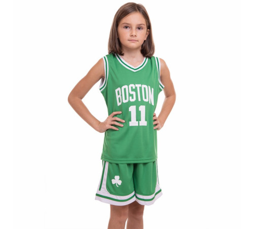 Форма баскетбольна дитяча NBA клуб Boston Celtics 11 S-2XL зелений-білий
