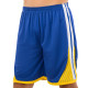 Форма баскетбольна дитяча NBA клуб Golden state warriors 30 S-2XL синій-жовтий