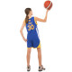 Форма баскетбольна дитяча NBA клуб Golden state warriors 30 S-2XL синій-жовтий
