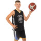 Форма баскетбольна дитяча NBA клуб Golden state warriors 30 S-2XL чорний-жовтий
