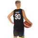 Форма баскетбольна дитяча NBA клуб Golden state warriors 30 S-2XL чорний-жовтий